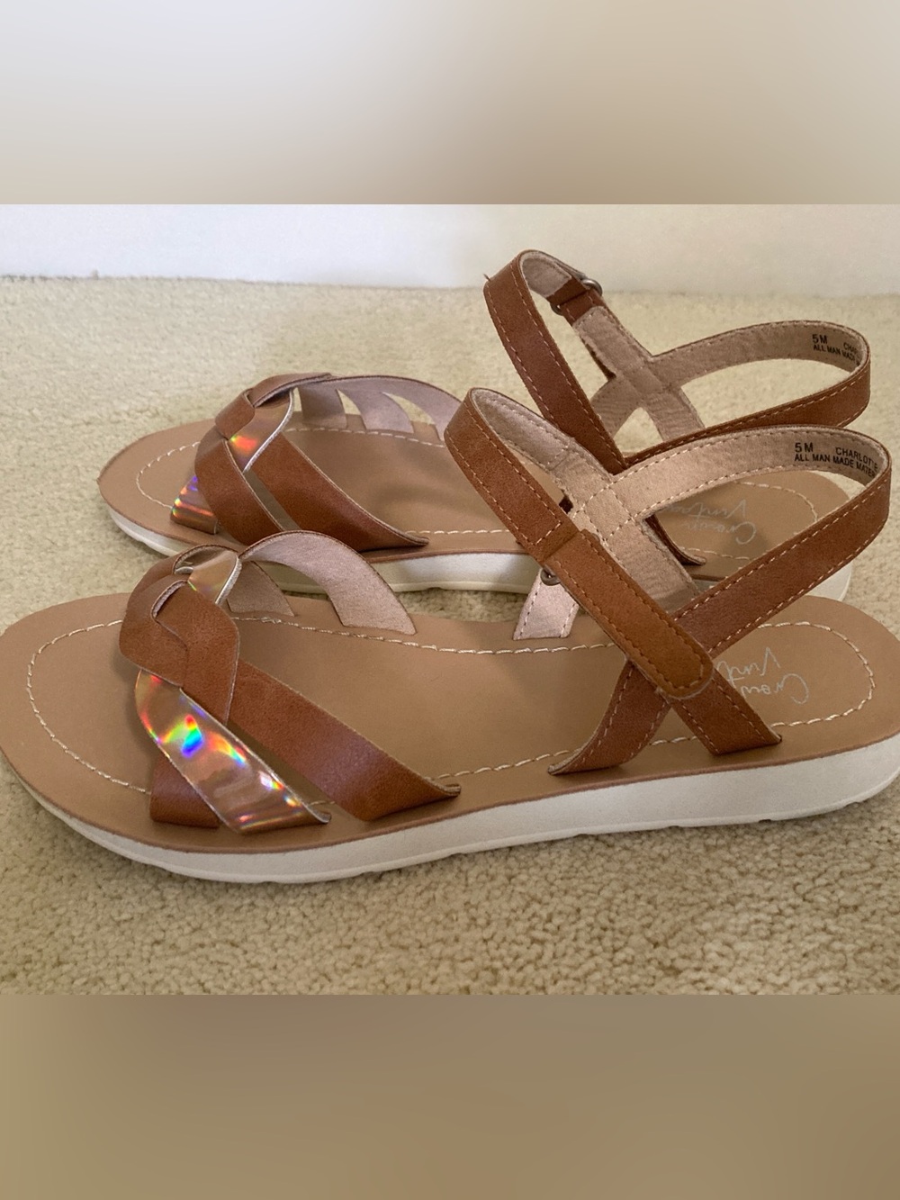Brand new sandals